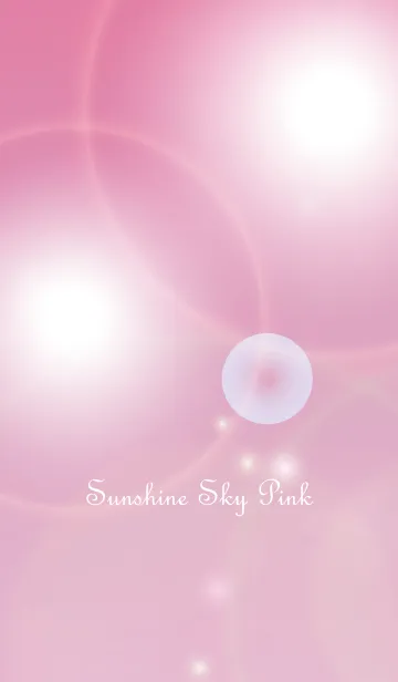 [LINE着せ替え] Sunshine Sky Pinkの画像1