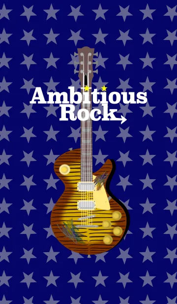[LINE着せ替え] Ambitious Rock <Navy>の画像1
