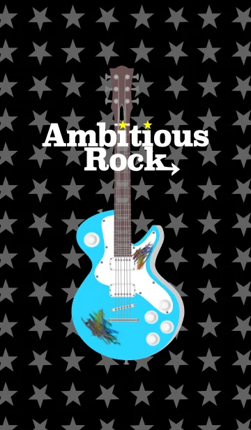 [LINE着せ替え] Ambitious Rock <Black>の画像1