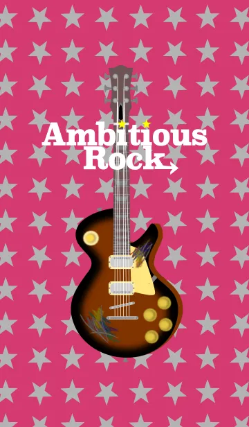 [LINE着せ替え] Ambitious Rock <Deep Red>の画像1