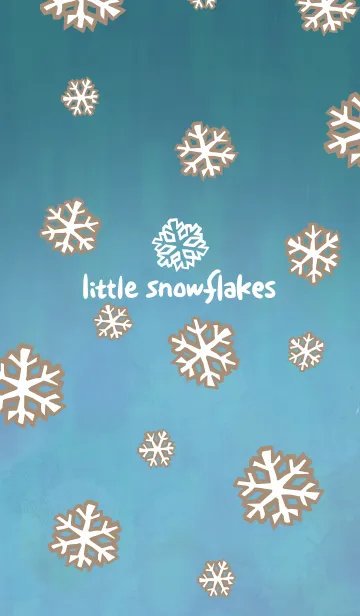 [LINE着せ替え] little snowflakes 01の画像1