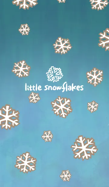 little snowflakes 01の着せ替えメイン画像