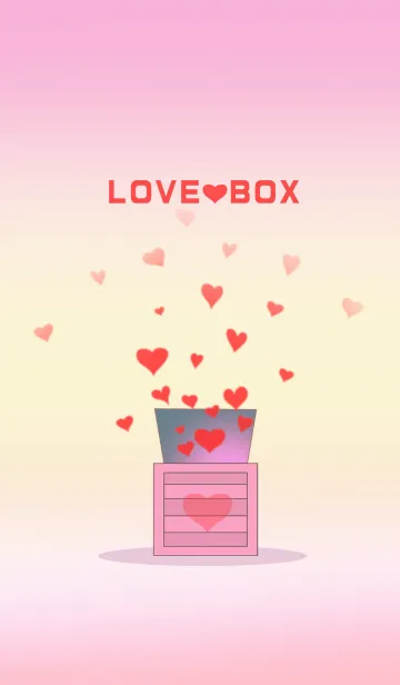 [LINE着せ替え] 恋箱の画像1