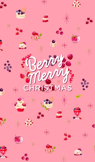 [LINE着せ替え] Berry Merry Christmasの画像1
