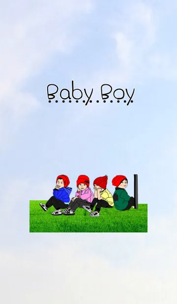 [LINE着せ替え] Baby Boyの画像1