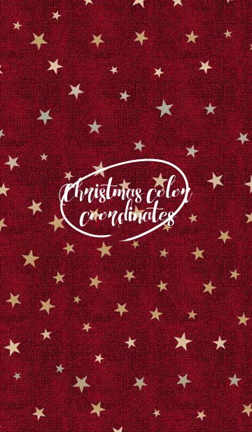 [LINE着せ替え] Christmas color coordinatesの画像1