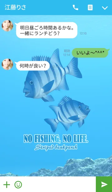 [LINE着せ替え] イシダイ 1の画像3