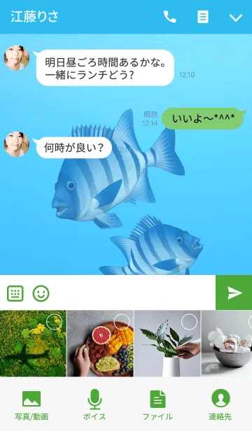 [LINE着せ替え] イシダイ 1の画像4