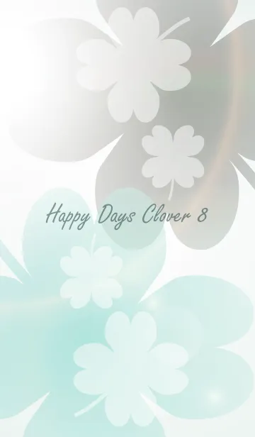 [LINE着せ替え] Happy Days Clover 8の画像1