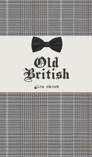Old British -glen check-の着せ替えメイン画像