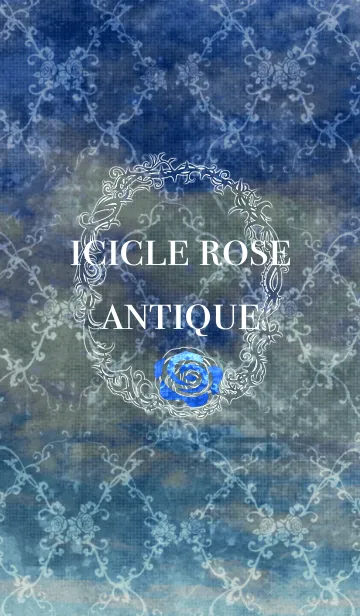 [LINE着せ替え] Icicle rose antiqueの画像1