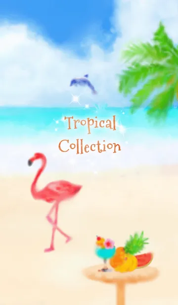 [LINE着せ替え] Tropical Collection.の画像1