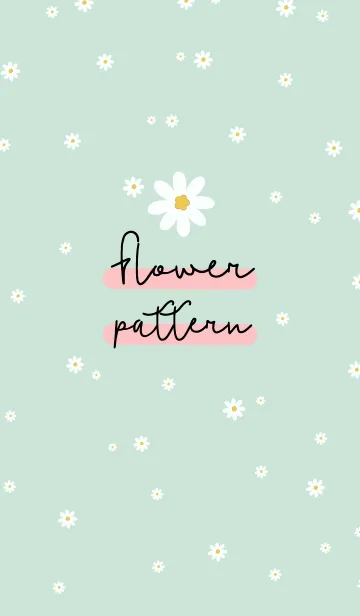 [LINE着せ替え] Daisy flower patternの画像1