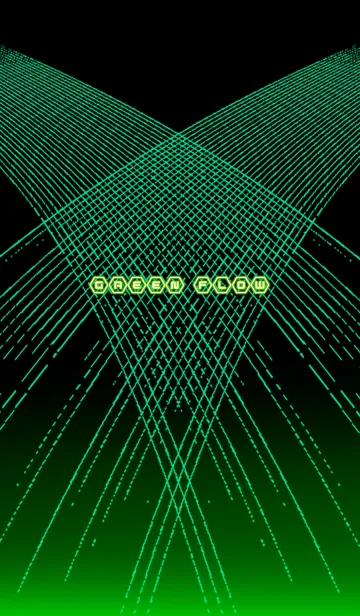 [LINE着せ替え] Green flowの画像1