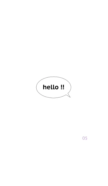 Hello！！ -05-の着せ替えメイン画像