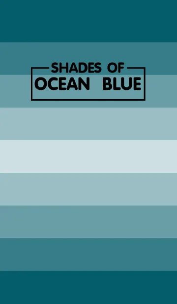 [LINE着せ替え] Shades Of Ocean Blue(jp)の画像1