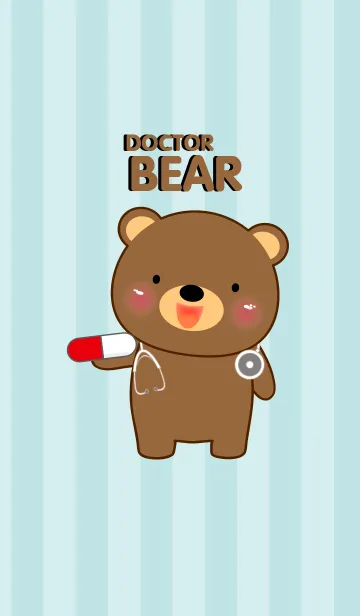 [LINE着せ替え] Doctor Bear Theme(jp)の画像1