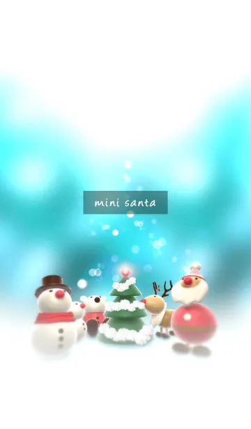 [LINE着せ替え] -mini santa-の画像1