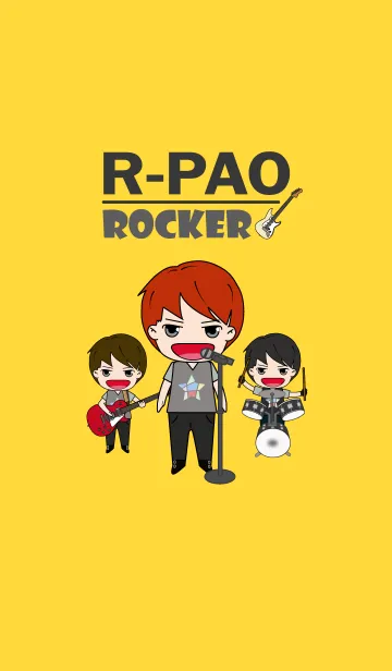 [LINE着せ替え] R-PAO Rocker : Rock 歌手の画像1