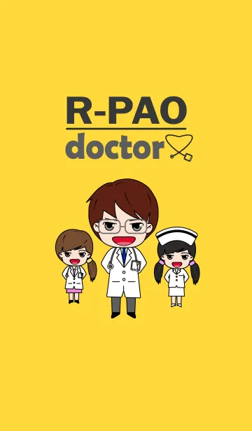 R-PAO 医者のLINE着せ替え
