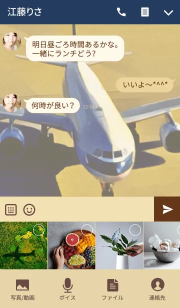 [LINE着せ替え] Airport and Airplane(For Japan)の画像4