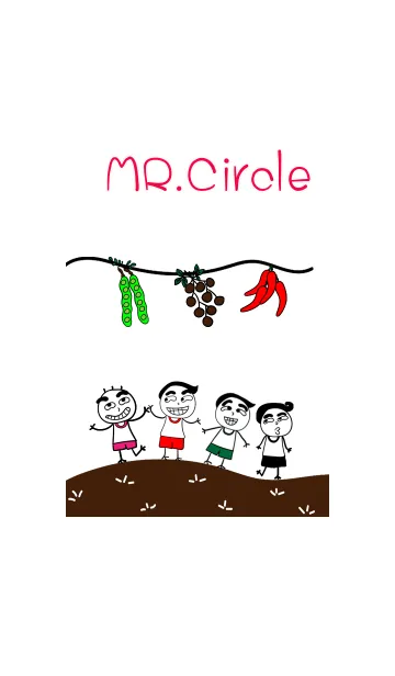 [LINE着せ替え] MR.Circleの画像1