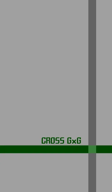 [LINE着せ替え] CROSS Green by Grayの画像1