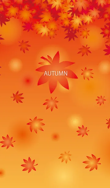 [LINE着せ替え] 秋の日紅葉の画像1