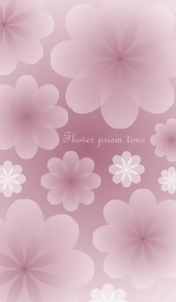 [LINE着せ替え] Flower prism timeの画像1