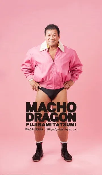 [LINE着せ替え] 藤波辰爾 ～MACHO DRAGON～の画像1