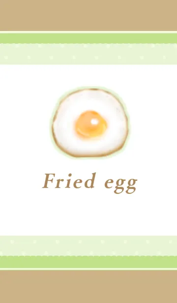 [LINE着せ替え] -Fried egg-の画像1