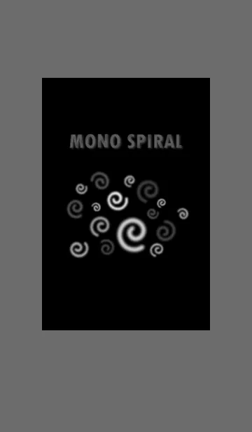 [LINE着せ替え] MONO SPIRALの画像1