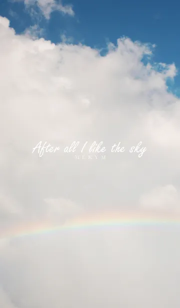 [LINE着せ替え] After all I like the sky 4の画像1