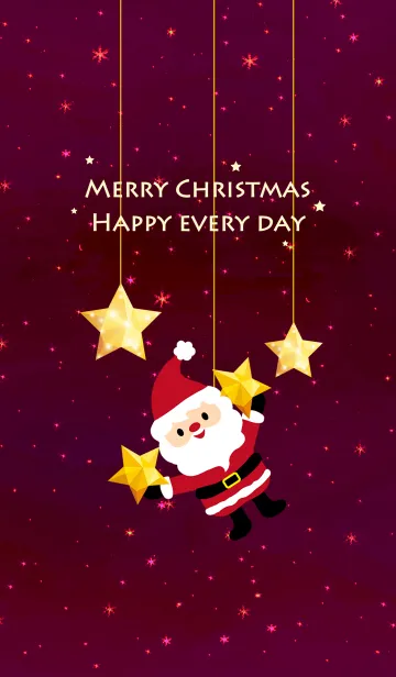 [LINE着せ替え] クリスマス、私の夫と私はこんにちは来た！の画像1