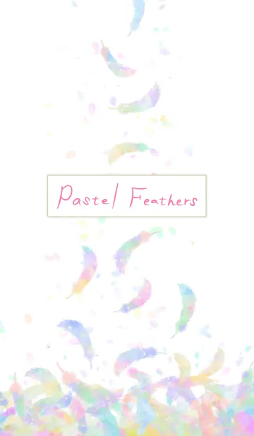 [LINE着せ替え] Pastel Feathers.の画像1