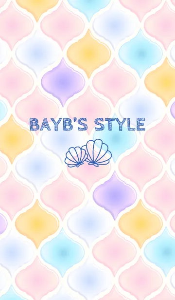 [LINE着せ替え] BAYB'S STYLE 〜コラベル マーメイド〜の画像1