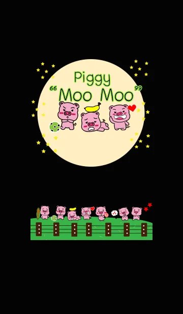 [LINE着せ替え] Piggy MooMooの画像1