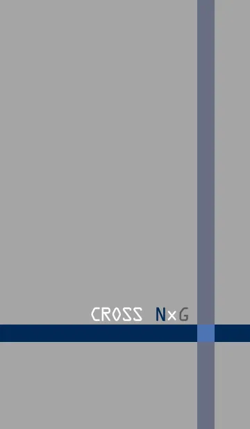 [LINE着せ替え] CROSS Navy by Grayの画像1