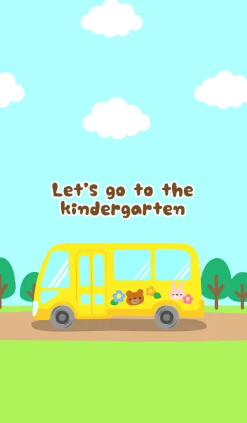 [LINE着せ替え] Let's go to the kindergartenの画像1