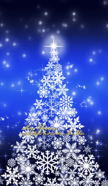 [LINE着せ替え] クリスマス 〜星空〜の画像1