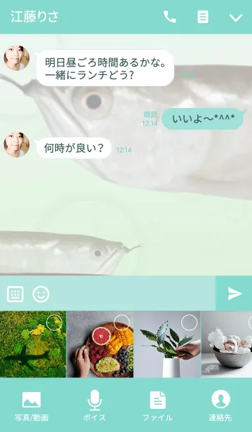 [LINE着せ替え] うちのアロワナ＠ペットグランプリの画像4