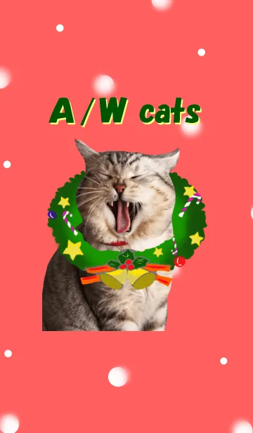 [LINE着せ替え] 【A/Wねこ】＠ペットグランプリの画像1