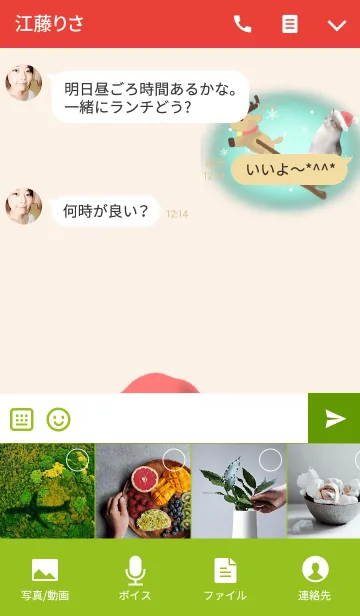 [LINE着せ替え] 【A/Wねこ】＠ペットグランプリの画像4