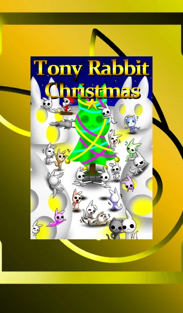 [LINE着せ替え] TONY RABBIT CHRISTMASの画像1