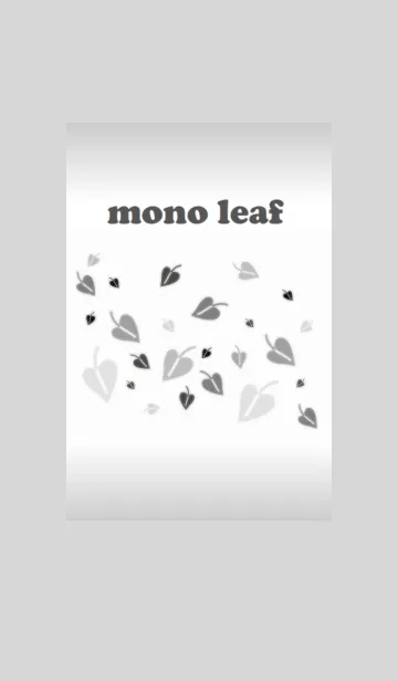 [LINE着せ替え] MONO LEAFの画像1