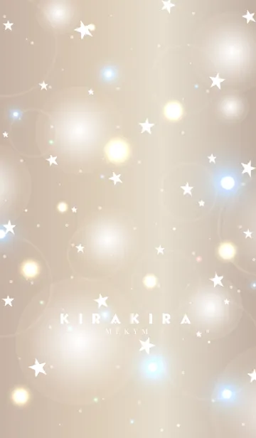 [LINE着せ替え] K I R A K I R A -Copper STAR-の画像1