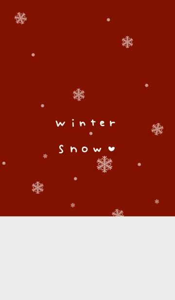winter snow・ボルドーの着せ替えメイン画像