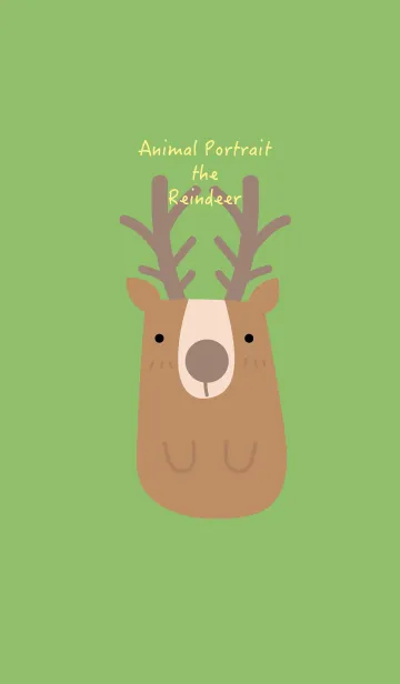 Animal Portrait - Reindeerの着せ替えメイン画像