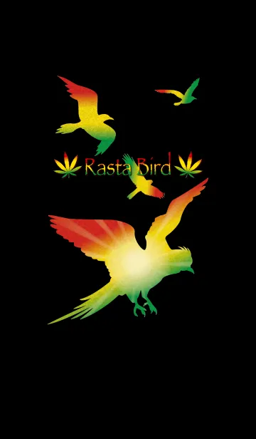 [LINE着せ替え] Rasta Bird -JPver-の画像1