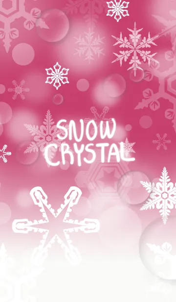 Winter_Snow crystal_007の着せ替えメイン画像